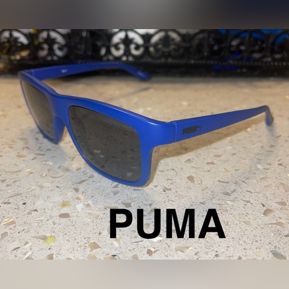 Puma Sunglasses Blue - Picture 1 of 5